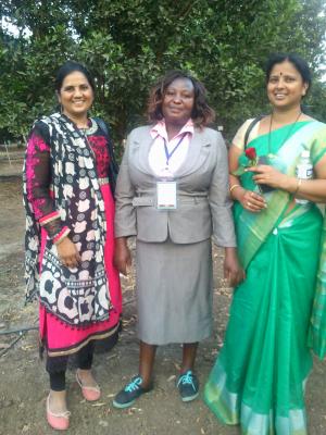 At the Farmers' Dialogue in Akola, India