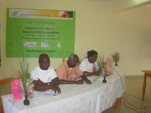 Official opening of the Training session in Rwanda, held in Kigali in March 2011 (Photo: Claude Bourdin)