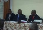 Speakers at the Farmers's Dialogue in Congo November 2013
